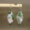 Brincos de Argola com Pingente de Gota de Água da Moda para Mulheres Exquisitos Brincos Brincos de Pedra do Imperador brincos