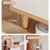 Armário de armazenamento lateral de parede integrado para casa cozinha sala de estar unidade de prateleira armário lateral armário de chá armário de louça