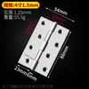 Bisagra de tope de acero inoxidable para puerta de armario pequeña 1.5 pulgadas 2 pulgadas 3 pulgadas bisagra para puerta y ventana de persiana bisagra de caja bisagra de hoja