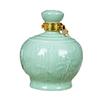 Garrafa de Cerâmica para Imersão de Vinho Garrafa Vazia Pote de Vinho Jingdezhen 5 Catties 5kg com Tampa Tanque de Vinho Selado Doméstico Jarro de Vinho Jarro de Vinho 5kg