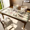 Jogo Americano de Mesa Retrô Pastoral Francês à Prova de Óleo Impermeável Sem Lavar Toalha de Mesa Isolamento Térmico Anti-queimadura Doméstico para Mesa Longa Mesa de Centro Bancada