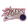 Logotipo de Equipo de Baloncesto Bordado Pegatinas de Tela para Ropa, Zapatos y Sombreros Insignia Bordada Parche Pegatinas Logotipo de Equipo Insignia Logotipo Pegatinas Bordadas