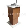 Plataforma elevable para habitación tatami, plataforma elevable, mesa elevable (Simei 310 veta de madera) manual grande de aluminio
