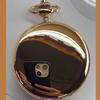 Reloj de Bolsillo Grabado Láser Brillante Retro Doble Cara Luz Cuarzo Reloj de Bolsillo Boshiya Reloj de Bolsillo Casual Fabricante Directo Mayorista
