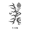 Fabricante Original Estilo Europeu e Americano Suco de Ervas Tatuagem Adesivos Fofos Frescos Florais Semi-Permanente Ins Tatuagem Adesivos 2025