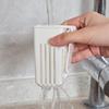 Suministro Directo de Fábrica 5276 Colgador Doméstico para Palillos Estante de Almacenamiento para Cubiertos Estante Escurridor para Cuchillos y Tenedores de Cocina Almacenamiento de Artículos Pequeños 2P