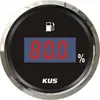 Medidor de Nível de Óleo Universal 52mm Medidor de Combustível para Modificação de Veículo e Barco Luz de Fundo Dupla Cor 12V/24V