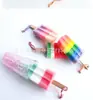 Cepillo Limpiador de Vasos y Botellas Creativos con Forma de Helado y Paleta, Cepillo Esponja Limpiador Doméstico Multifuncional con Forma de Paleta