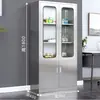 304# Gabinete de Medicina Occidental de Acero Inoxidable para Hospital Fabricantes Taquilla de Equipo Médico Gabinete de Acero Inoxidable para Clínica Ambulatoria de Hospital