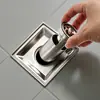 Núcleo de dreno de piso de aço inoxidável 304 com vedação de água profunda desodorante filtro à prova de insetos ferragens tubo de dreno de piso para máquina de lavar bocal 40 núcleo interno