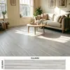 Adesivos de Piso com Textura de Madeira Autoadesivos Tapete de Piso de Plástico PVC Espessado Resistente ao Desgaste para Casa Sala de Estar Quarto Renovação de Piso Couro de Piso