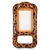 Nuevo Flotador de Asiento con Estampado de Leopardo de Amazon para Entretenimiento en el Agua con Respaldo, Cama Flotante Inflable Gruesa de PVC con Forma de U Individual