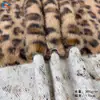 Tela de Felpa de Visón de Mijo de Pelo Alto y Bajo con Estampado Animal de Visón Europeo Estampado de Leopardo Estampado de Cebra Estampado de Tigre Estampado de Gato