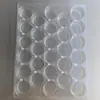 Múltiples modelos venta directa de fábrica transparente rejilla redonda agujero redondo blíster ferretería electrónica componentes electrónicos automotrices caja de blíster