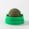 Catnip Natural Gato Juguete de Bola Adhesiva para Pared Rascadores Golosinas Naturales Saludables Elimina Bolas de Pelo