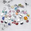 Cuentas de aleación europeas y americanas para joyería diy, cuentas de aceite goteado, accesorios para usar, adecuados para pulsera de 8 mm, pulsera, llavero, accesorios de joyería