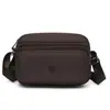 Bolso Pequeño Ligero con Múltiples Compartimentos, Fácil de Guardar, Bolso de Hombro para Mujer de Nailon Resistente al Agua, Versátil para Viajar al Trabajo, Bolso Cuadrado Pequeño de Moda Cruzado