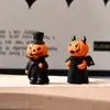 Festa de Halloween com Abóboras Novas Transfronteiriças Decorações para Mesa de Casa Boneco Fantasma Carro Ornamentos de Resina