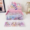 Nuevo Set de Pegatinas para Pulsera Creativa Sanrio Caja Linda Caricatura Delfín Pulsera de Amistad Pegatinas Cuentas