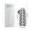 Manguitos Sexy para Dedos con Dientes de Lobo, Manguitos de Cristal, Manguitos Vibratorios para Dedos G-Spot, Juguetes Sexuales para Adultos para Parejas