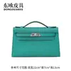 Bolso Kelly de Primera Generación Modelo Nuevo Transfronterizo Piel de Lagarto Hilo Encerado Cosido a Mano Cuero Genuino Kl22 Hombro Único Cruzado para Mujer