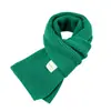 Cachecol Tricotado de Árvore de Natal Vermelha, Estilo Coreano, Atmosférico, Quente para o Inverno, Versátil, Presente de Natal para Casal Estudante Aquecedor de Pescoço
