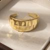 Anillos de Brazo Personalizados de Estilo Ins de Alta Gama para Hombres y Mujeres, Pulseras Irregulares de Estilo Minimalista Europeo y Americano, Joyería de Lujo Ligero, Simple y a la Moda