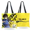 Bolsa de Lona para Estudante de Blue Prison Anime Bolsa de Ombro Cruzada Venda Direta Internacional Presente Publicitário Personalização