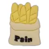 E-Commerce Amazon Patch de PVC Fofo de Frutas Broche de Abacate Desenho Animado Material Acessórios para Celular Joias DIY