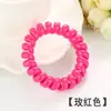 Pulseiras Infantis, Elásticos de Borracha, Elásticos de Fio de Telefone para Cabelo, Anéis Coloridos de Fio de Telefone para Cabelo, Pulseiras de Entrada para Jardim de Infância