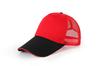 Gorra de malla con visera a juego de colores, logotipo personalizado, protección solar, transpirable, gorra casual, gorra de malla de sarga bordada, venta al por mayor de fábrica