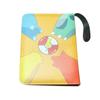 Libro de tarjetas Magic Baby libro de colección de tarjetas de monstruos de bolsillo de gran capacidad PU de hojas sueltas con cremallera libro de tarjetas de juego