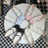 Nudo de corazón original lindo versátil zapatos de lazo punta redonda zapatos planos Lolita suela blanda zapatos de estudiante