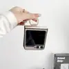 Lujo Ligero y Atractivo, Adecuado para Funda de Teléfono Móvil Samsung Zflip6, Antideslizante, Negocio de Moda Flip3, Nuevo Estilo de Flor Pequeña Popular