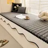 Nueva alfombrilla de ventana de pata de gallo norteamericana transfronteriza, antideslizante, apta para mascotas, decoración y herramienta de transformación para alféizar de ventana del hogar, personalizable