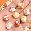 Mini Bolo Rosca de Chocolate Comida em Miniatura Brinquedo Resina Acessório da Moda Brinquedo de Pelúcia Acessório para Roupa de Boneca