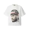 26 Marca Europea y Americana de Tendencia Transfronteriza Colaboración Travis Scott Camiseta de Manga Corta Lavada Vintage Unisex High Street Manga Media
