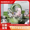 Puntos Fotográficos de Moda, Bolsos Florales y Exhibidores Decorativos; Accesorios Personalizados para Lugares Populares de Check-In