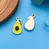 Mezcla 30 Colores Dibujos Animados Creativo Goteo de Aceite Joyería Colgante de Aleación de Zinc Pendientes DIY Colgante de Collar Accesorios de Joyería