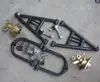 Brazo Oscilante de Suspensión Delantera Modificado para Kart ATV, Brazo de Balancín, Freno de Disco, Manillar, Brida, Conjunto de Amortiguador