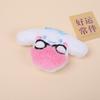 Cartoon Plush Sanrio Merlot Kulomi Broche Bolsa Pingente DIY Acessórios para o Cabelo Chinelos Meias Capa de Telefone