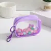 Labubu Bolsa de Bebé Deslizante Mate Burbuja PVC Alta Transparencia Estéreo Secado Bolsa de Bebé de Mano Caja de Exhibición Caja Ciega Cable de Datos Carga