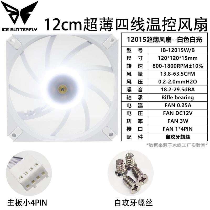 冰蝶12015白框白灯温控