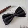 Grampo de Cabelo Dupla Camada com Laço Estilo Coreano Feminino High-end Cetim Cor Sólida Simples Presilha de Mola Grampo de Cabelo Moderno Elegante Acessórios de Cabelo