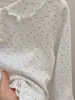 Nuevo Atuendo Elegante de Primavera para Niñas, Camisa Base Estampada Completa Floral, Ropa Versátil para Bebés Niñas, Top de Manga Larga para Niños, Ropa Infantil