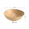 Bol Doméstico Imitación Madera con Acabado de Alta Gama, Bol de Frutas Vintage, Bol de Sopa de Plástico de Grado Alimenticio Resistente a Roturas, Bol de Arroz de Alta Apariencia Estilo Japonés
