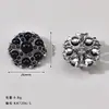 Botones de Diamante Perla Huecos de Pagoda Estilo Mismo de Marca Botones de Diamante Multicolor Multitamaño Gama Alta Estilo Chanel