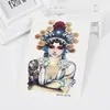 Adesivos de Tatuagem Desenho Animado, Adesivos de Tatuagem Artificiais Criativos de Flor para Braço, Adesivos de Tatuagem de Transferência de Água com Padrão de Personagem, Impressão de Transferência