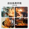 [Obtén 6 Pares de Guantes Anti-quemaduras para Barbacoa] Utensilios de Cocina Domésticos Resistentes a Altas Temperaturas con Aislamiento Térmico y Protección contra Salpicaduras de Aceite para Chefs
