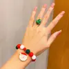 Nueva Caja de Regalo de Pulsera Navideña para Niños Atmósfera Festiva Set de Pulseras de Cuentas de Dibujos Animados Joyería de Regalo de Navidad